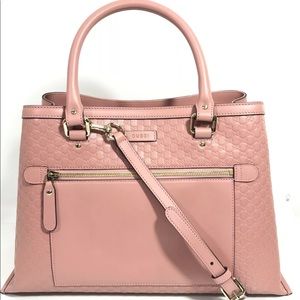 pink microguccissima bag